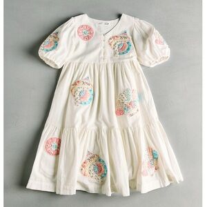 Zara SEA NY Patchwork Patch Dress 13-14y NWT